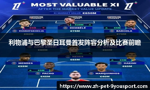 利物浦与巴黎圣日耳曼首发阵容分析及比赛前瞻