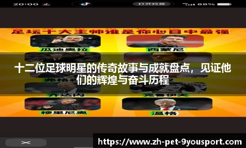 十二位足球明星的传奇故事与成就盘点，见证他们的辉煌与奋斗历程